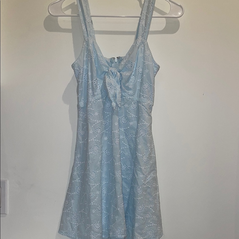 Miami Sky Blue Lace Dress